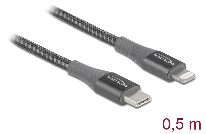 Delock Lightning-Kabel - 24 pin USB-C männlich zu Lightning männlich, Ansicht 3