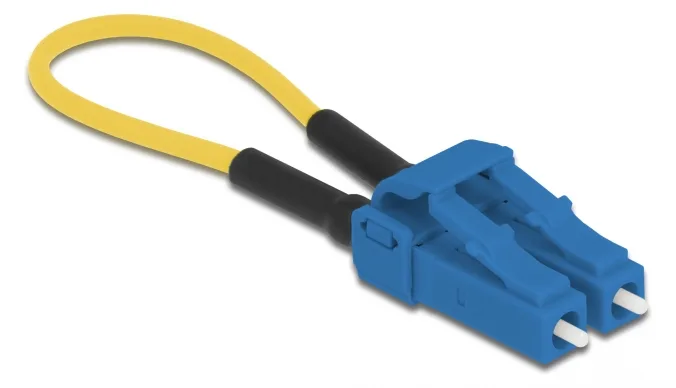 Delock Loopback-Adapter - LC/UPC Einzelmodus (M), Ansicht 2