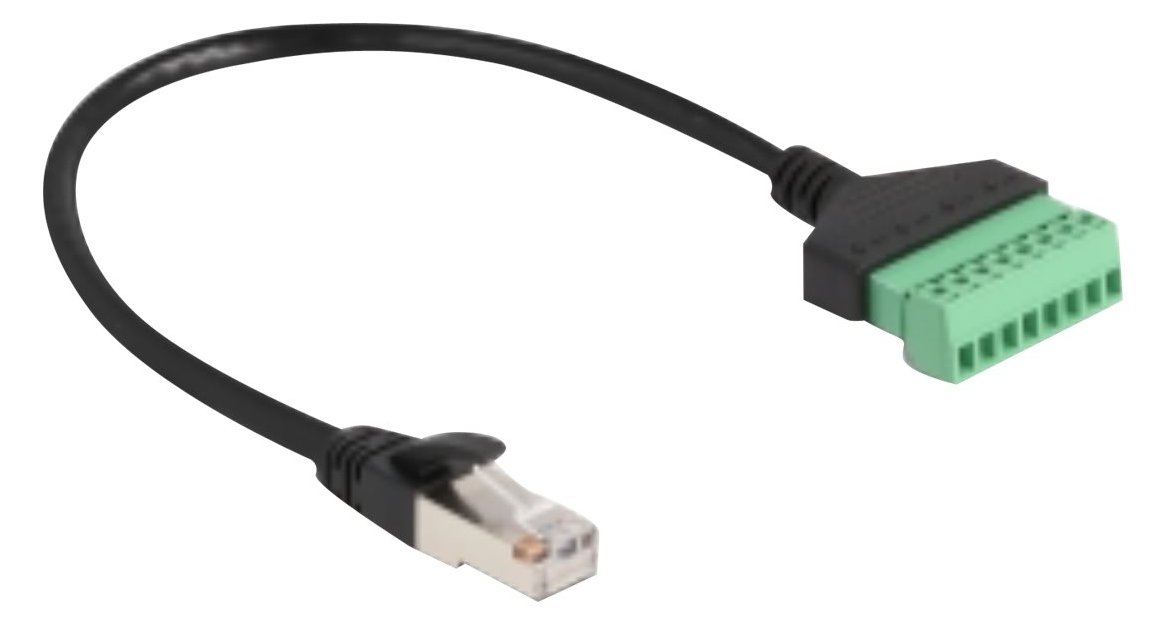 Delock Netzwerkadapter - 8-polige Anschlussleiste (W)