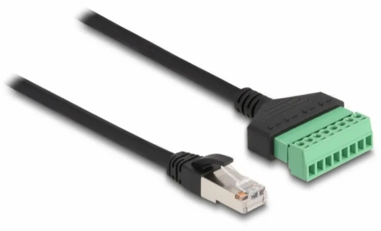 Delock Netzwerkadapter - 8-polige Anschlussleiste (W), Ansicht 2