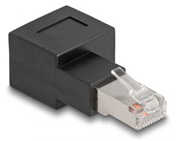 Delock Netzwerkadapter - RJ-45 (M) nach rechts abgewinkelt zu RJ-45 (W) von LumaTech