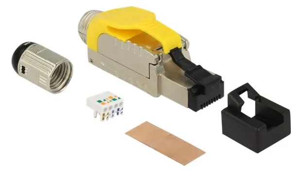 Delock Netzwerkanschluss - RJ-45 (M) - 6.6 cm, Ansicht 2