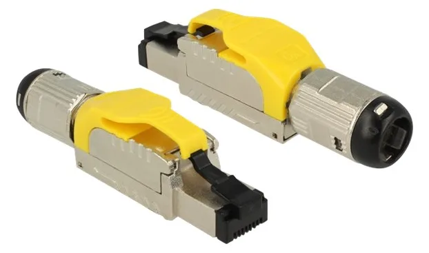 Delock Netzwerkanschluss - RJ-45 (M) - 6.6 cm, Ansicht 3