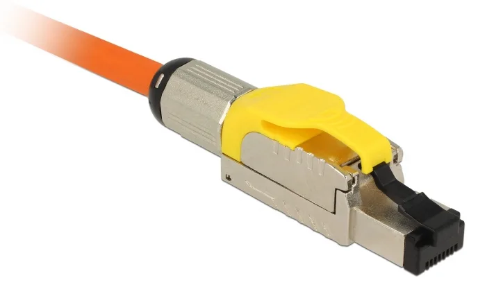 Delock Netzwerkanschluss - RJ-45 (M) - 6.6 cm, Ansicht 4