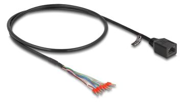 Delock Netzwerkkabel - ferrule (M) zu RJ-45 (W) von LumaTech