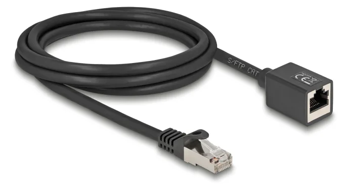 Delock Netzwerkverlängerungskabel - RJ-45 (M) - zu RJ-45 (W) - 2 m, Ansicht 2