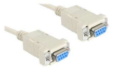 Delock Nullmodemkabel - DB-9 (W) zu DB-9 (W)