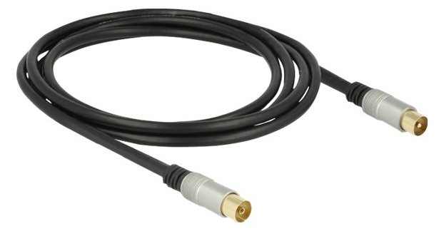 Delock Premium - Antennenverlängerungskabel - IEC-Anschluss (W) von LumaTech