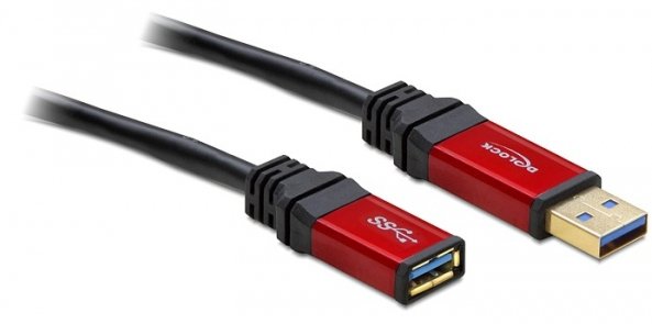Delock Premium - USB-Verlängerungskabel - USB Typ A (M) von LumaTech