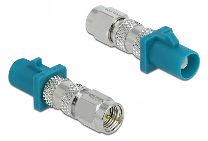 Delock RF-Adapter - FAKRA Z-Anschluss Stecker zu SMA Stecker von LumaTech