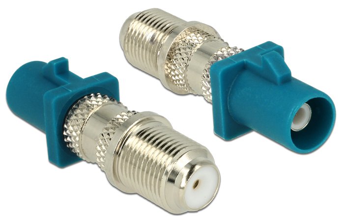Delock RF-Adapter - F-Stecker (R) bis FAKRA Z-Anschluss (S) von LumaTech