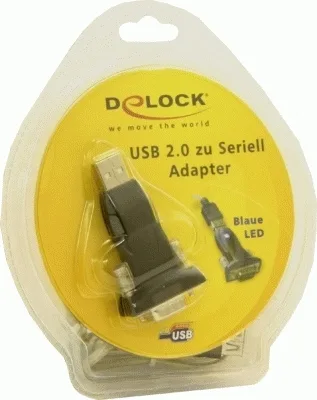 Delock Serieller Adapter - USB 2.0 - RS-232, Ansicht 2