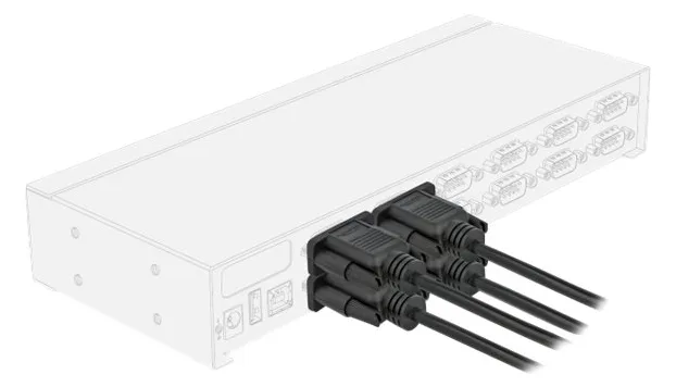 Delock Serielles Verlängerungskabel - DB-9 (M), Ansicht 2