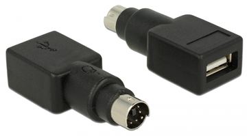 Delock Tastatur- / Maus-Adapter - PS/2 (M) von LumaTech