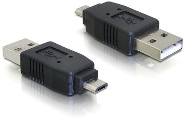 Delock USB-Adapter - USB (M) zu Micro-USB Typ B (M) von LumaTech