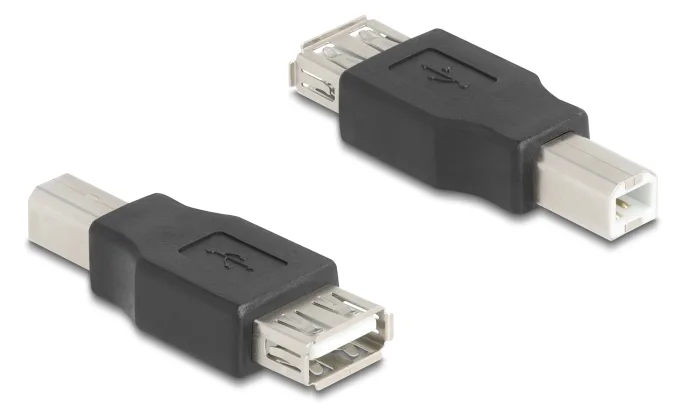 Delock USB-Adapter - USB Typ B (M) zu USB (W), Ansicht 2