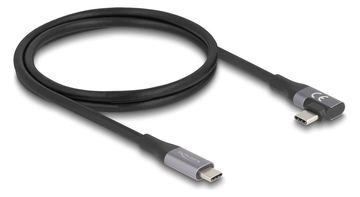 Delock USB-C 40 Gbps gewinkelt links/rechts PD 3.1 Extended - Kabel - Digital/Daten von LumaTech