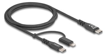 Delock USB-Kabel - 24 pin USB-C (M) zu Lightning, 24 pin USB-C (M) - 2 m von LumaTech