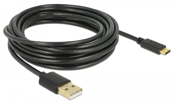Delock USB-Kabel - USB (M) zu USB-C (M) - USB 2.0 von LumaTech