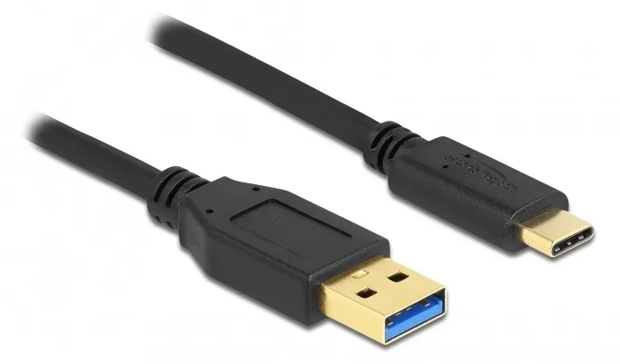 Delock USB-Kabel - USB Typ A (M) zu USB-C (M), Ansicht 2