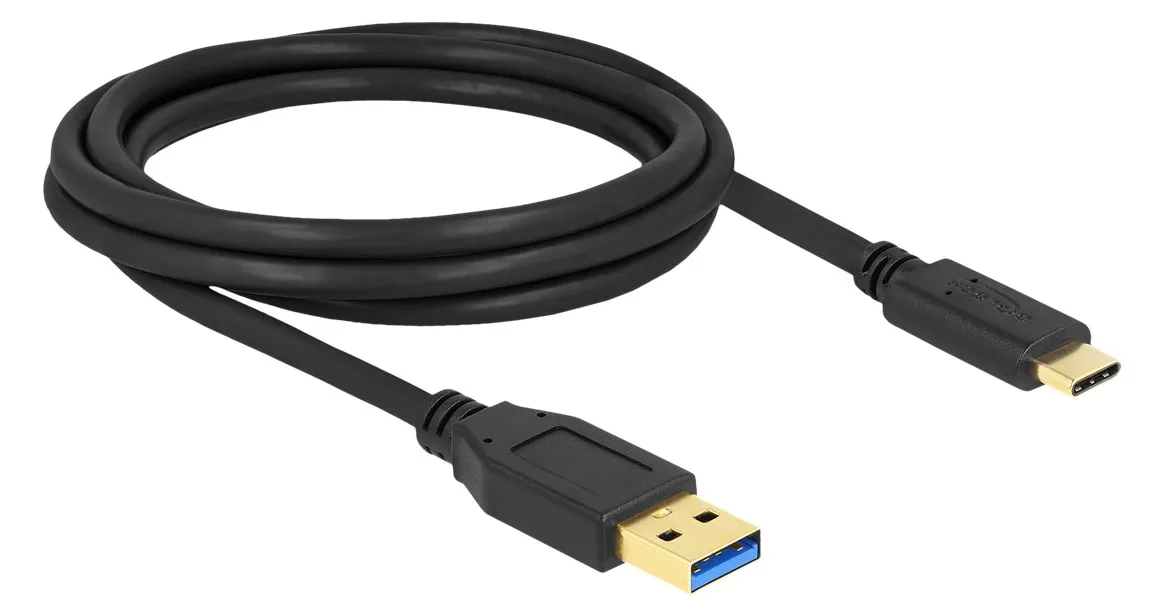 Delock USB-Kabel - USB Typ A (M) zu USB-C (M), Ansicht 3