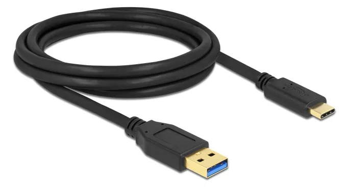 Delock USB-Kabel - USB Typ A (M) zu USB-C (M), Ansicht 4