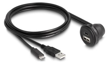 Delock USB-Kabel - USB, 24 pin USB-C (M) zu USB, 24 pin USB-C (W) von LumaTech