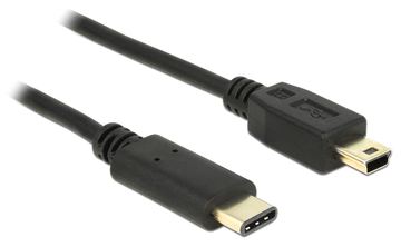 Delock USB-Kabel - USB-C (M) bis mini-USB Typ B (M) von LumaTech