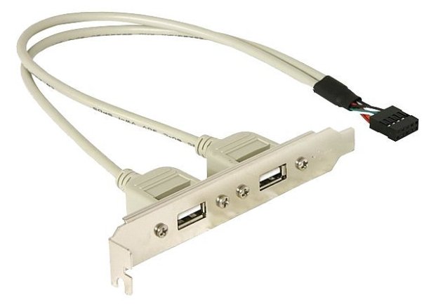 Delock USB-Konsole - 10-poliger USB-Header (M) von LumaTech