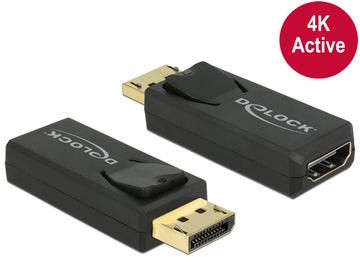 Delock Videoanschluß - DisplayPort (M) bis HDMI (W) von LumaTech