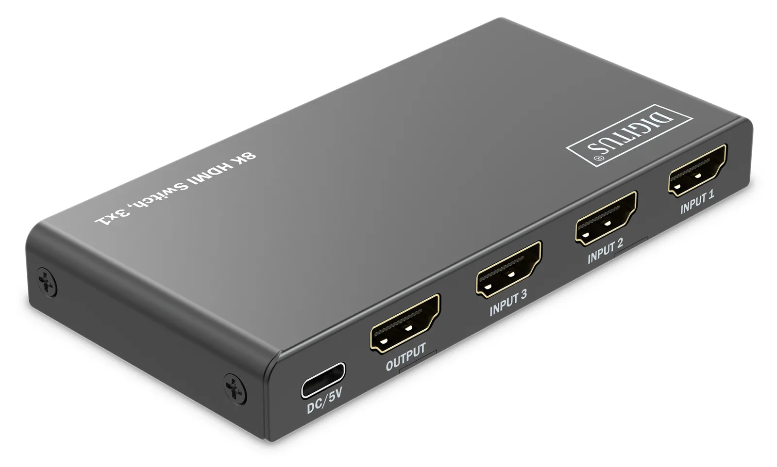 DIGITUS 8K HDMI Switch, 3x1, Ansicht 2