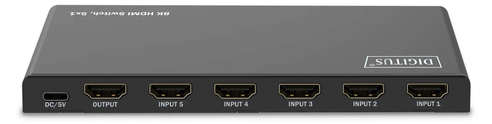 DIGITUS 8K HDMI Switch, 5x1, Ansicht 2