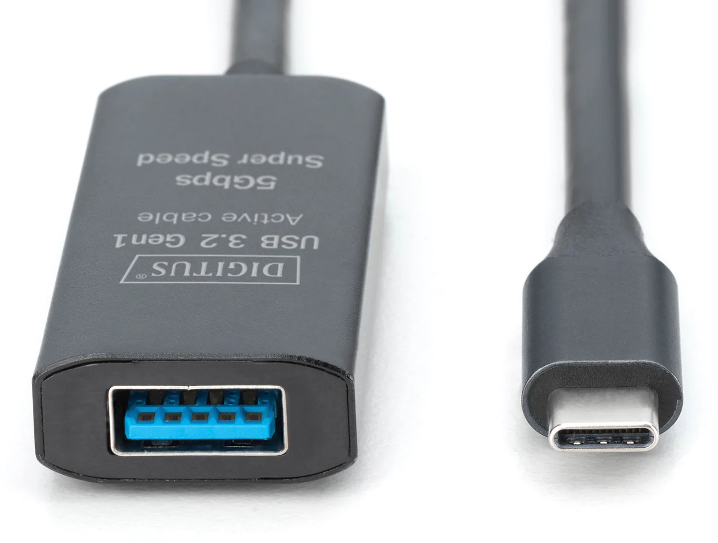 DIGITUS Aktives USB 3.2 Gen1 5G Verlängerungskabel, USB-C - USB-A, 5m, Ansicht 2
