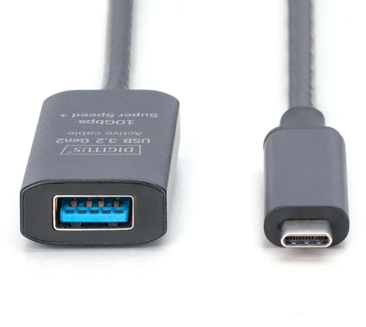 DIGITUS Aktives USB 3.2 Gen2 10G Verlängerungskabel, USB-C - USB-A, 5m, Ansicht 2