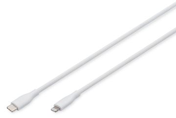 DIGITUS ASSMANN - Lightning-Kabel - 24 pin USB-C männlich zu Lightning männlich von LumaTech