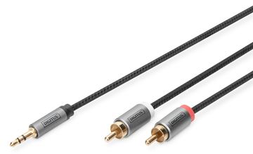 DIGITUS Audio Adapterkabel, 3.5mm Klinke auf Cinch von LumaTech