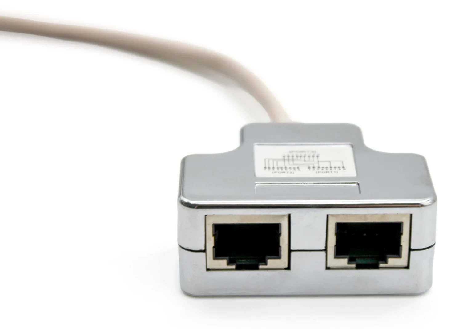 DIGITUS CAT 5e Patchkabel-Adapter, 2x CAT 5e, geschirmt, Ansicht 3
