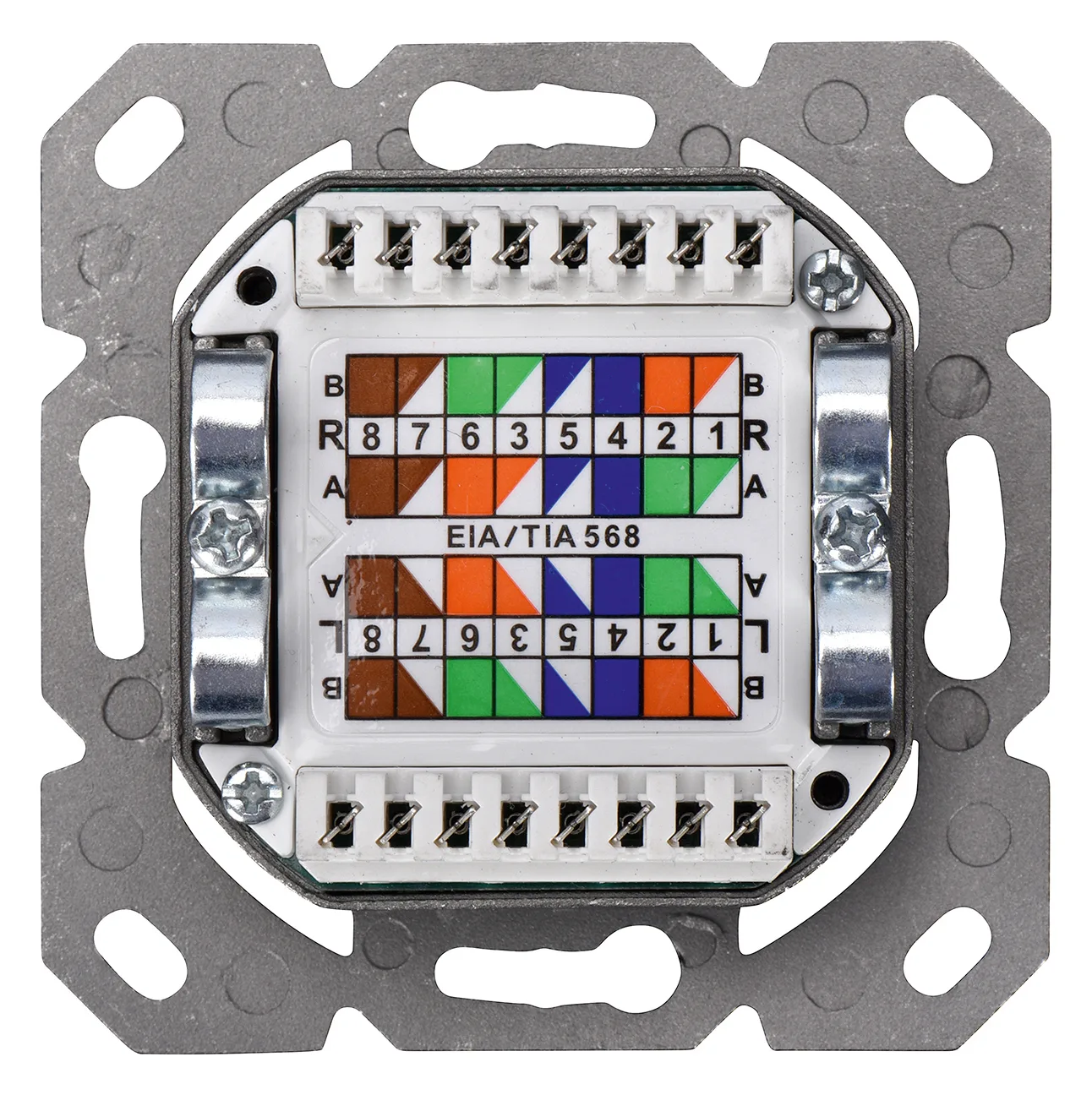 DIGITUS CAT 6 Datendose, Unterputz, Ansicht 2