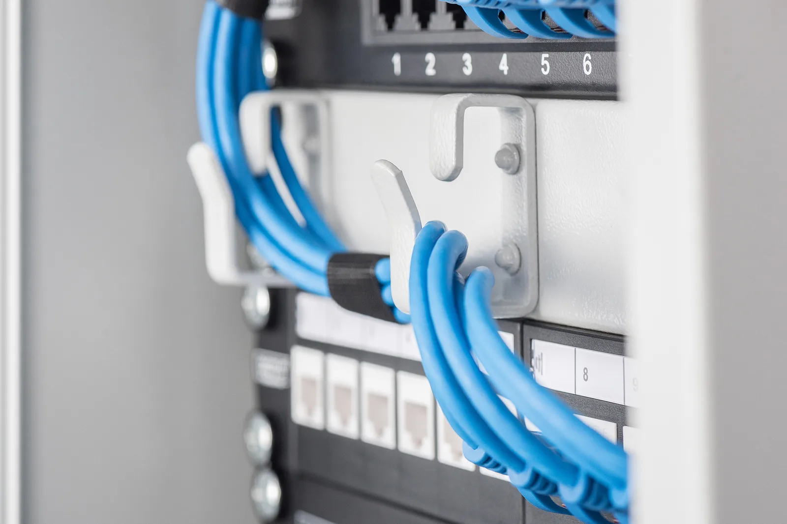 DIGITUS CAT 6, Klasse E Patch Panel, geschirmt, schwarz, Ansicht 2