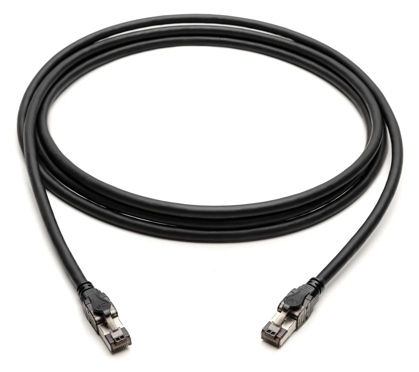 DIGITUS CAT 8.1 S/FTP-Patchkabel CAT 8.1 S-FTP Patchkabel, Cu, LSZH AWG 24/7, Länge 3 m, farbe Schwarz, Ansicht 3