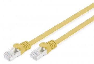 DIGITUS Cat.6a U-FTP - 0,5 m - Cat6a - U/FTP (STP) - RJ-45 - RJ-45 - Gelb von LumaTech