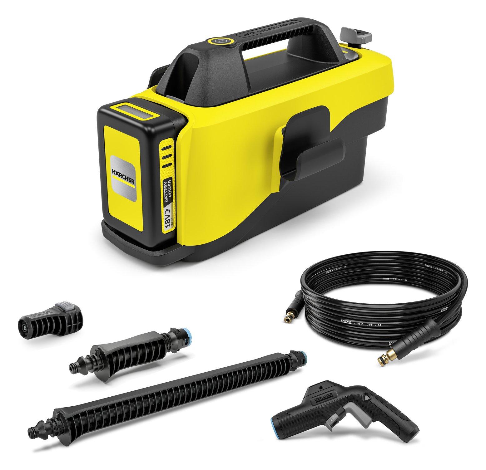 Kärcher Mobile Outdoor Cleaner OC 6-18 Battery Set Akku-Mitteldruckreiniger inkl. Akku 2.5Ah