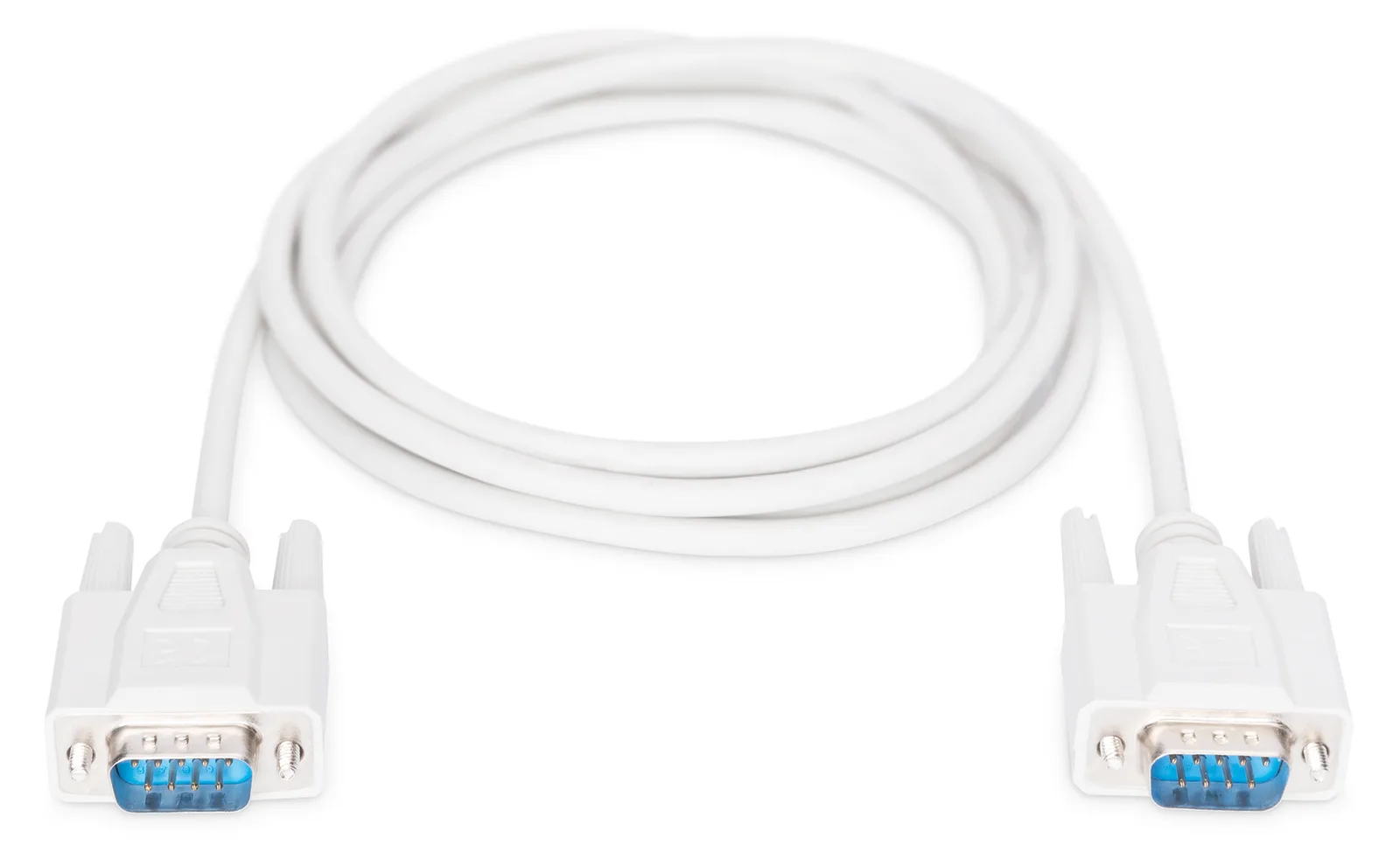DIGITUS Datatransfer Anschlusskabel, D-Sub9/St - D-Sub9/St, Ansicht 2