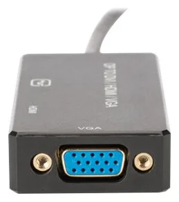 DIGITUS DisplayPort 3in1 Adapter / Konverter - DP - HDMI+DVI+VGA, Ansicht 3