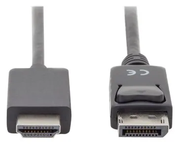 DIGITUS DisplayPort Adapterkabel, DP - HDMI Typ A, Ansicht 2