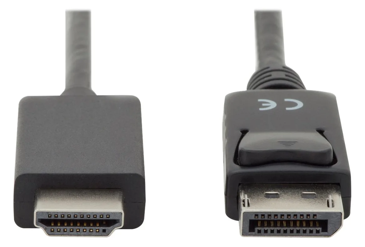 DIGITUS DisplayPort Adapterkabel, DP - HDMI Typ A, Ansicht 2