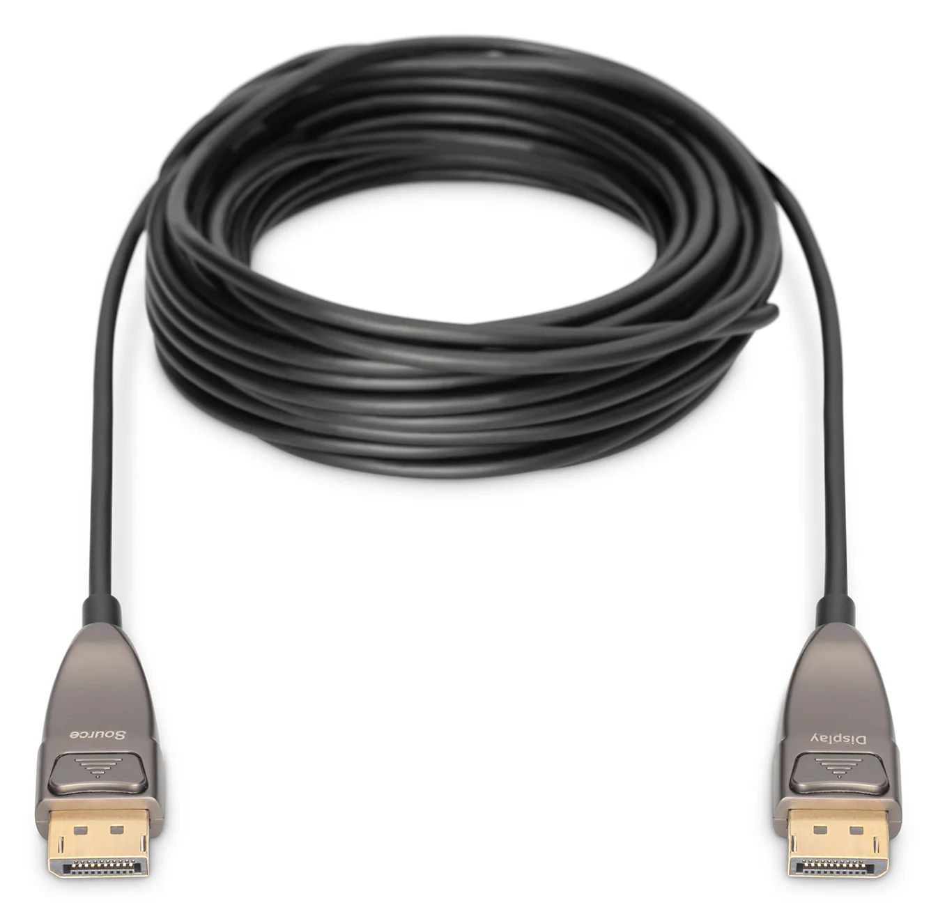 DIGITUS DisplayPort AOC Hybrid Glasfaserkabel, UHD 8K, 15 m, Ansicht 2