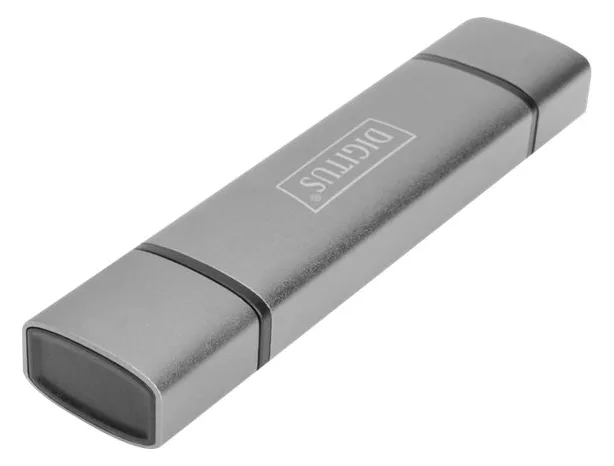 DIGITUS Dual Card Reader Hub USB-C / USB 3.0, OTG, Ansicht 3