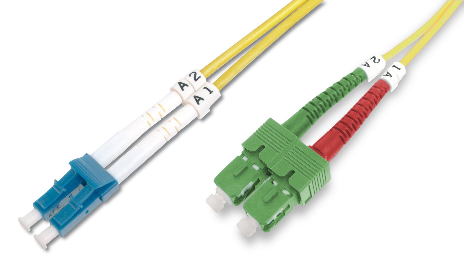 DIGITUS Fiber Optic Singlemode PatchK SC ( APC ) to LC ( PC )