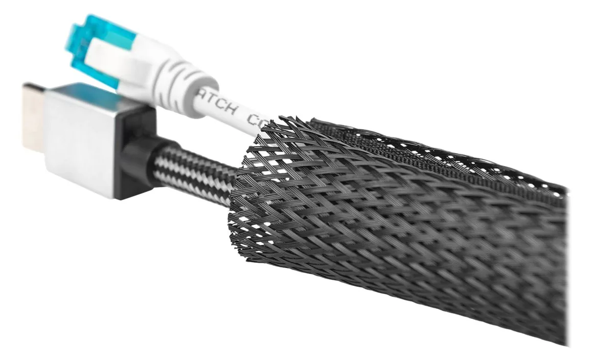DIGITUS Flexibler Kabelschlauch mit Klettverschluss, Ansicht 5
